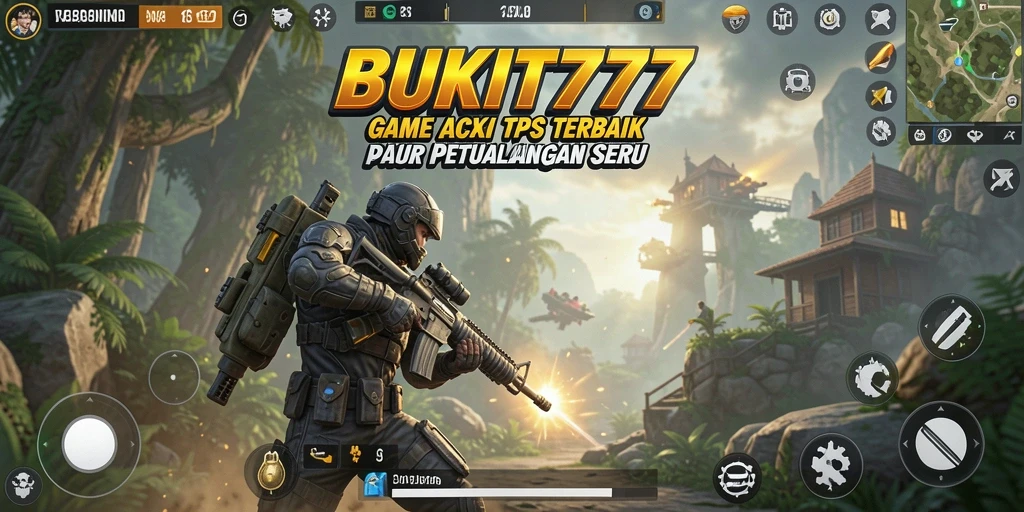 Tampilan gameplay seru dalam BUKIT777 yang penuh aksi.