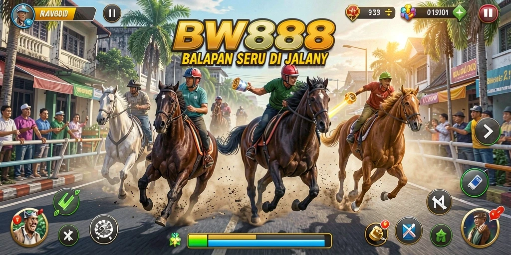 Tampilan gameplay BW888 yang menegangkan dan seru.