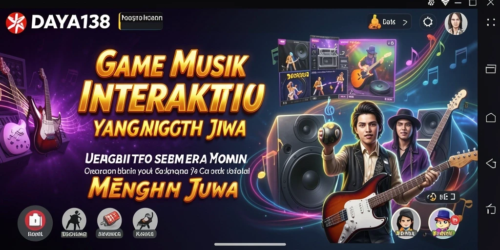 Tampilan screenshot utama DAYA138 menampilkan gameplay yang penuh warna dan dinamis.