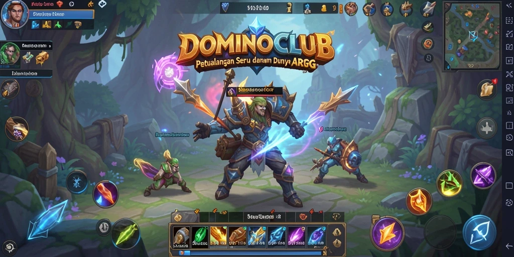 Tampilan menarik dari gameplay DOMINOCLUB yang penuh aksi.