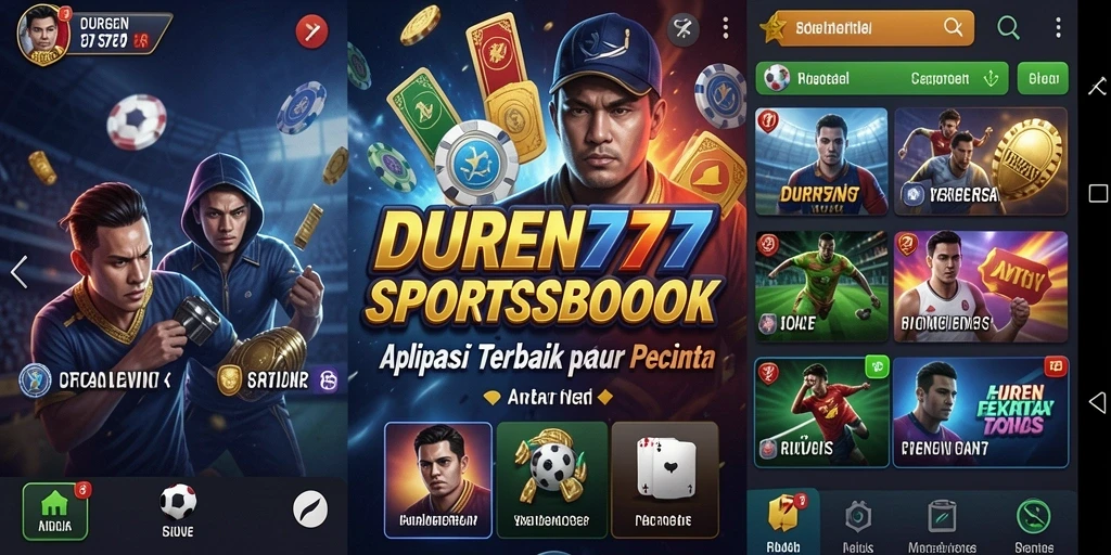 Tampilan gameplay DUREN777 dengan berbagai opsi taruhan olahraga.