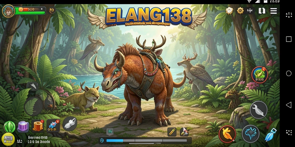 Screenshot menunjukkan gameplay menarik ELANG138 dengan karakter dan lingkungan detail.