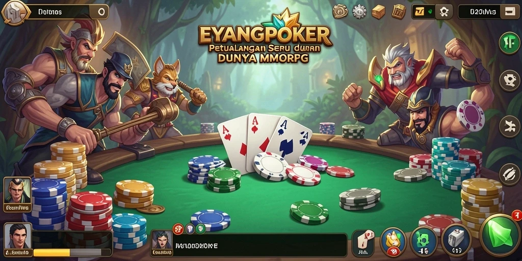 Gameplay menarik dari EYANGPOKER di dunia MMORPG.
