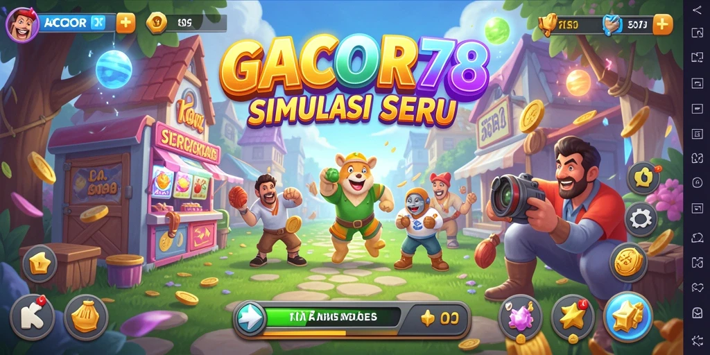 Tangkapan layar utama GACOR78 menampilkan gameplay yang mendalam dan interaktif.