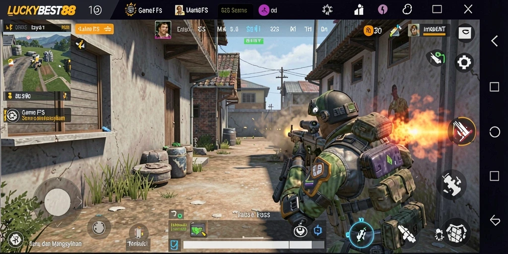Gameplay seru di LUCKYBEST88 dengan grafis yang menawan.