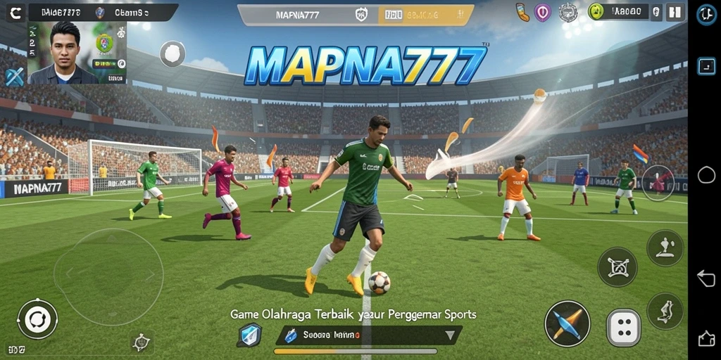 Tampilan gameplay seru dari MAPNA777 memperlihatkan aksi di lapangan.