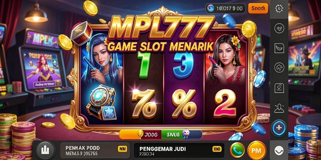 Tampilan gameplay menarik dari game Slot MPL777.