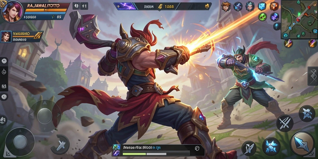 Tangkapan layar gameplay menarik dari RAJAWALITOTO.