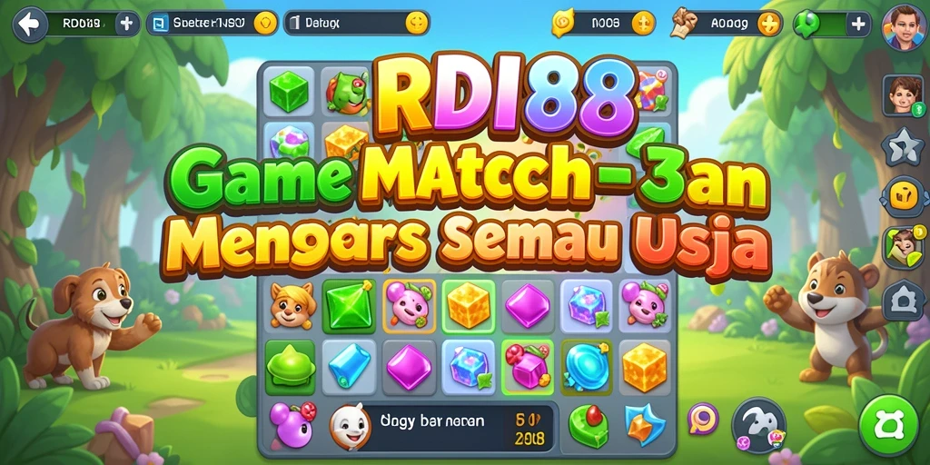 Gameplay RDI88 yang seru dan penuh warna.