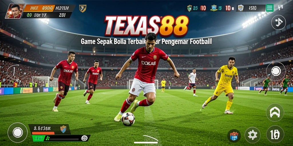 Gameplay TEXAS88 yang mendebarkan dalam sepak bola.