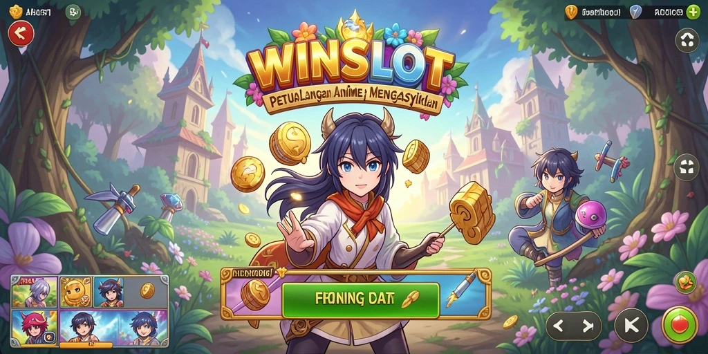 Gameplay seru WINSLOT dengan karakter anime ikonik.
